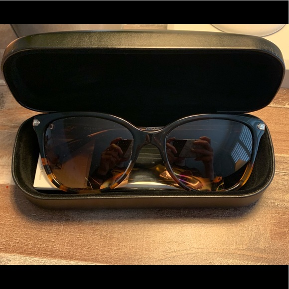 NEW Coach Sunglasses Black/Tortoise Shell - Picture 1 of 5